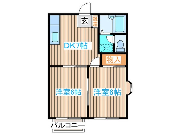 エルディムアベの物件間取画像